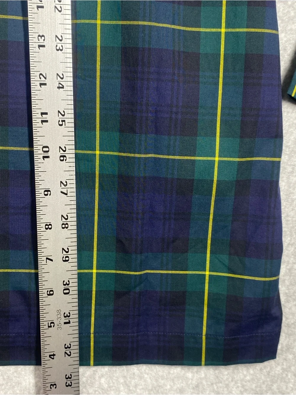 Polo Ralph Lauren Sleepwear Men’s Size XL Navy ,Green Plaid Long sleeve NWT